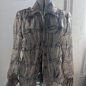 vintage L/S button up